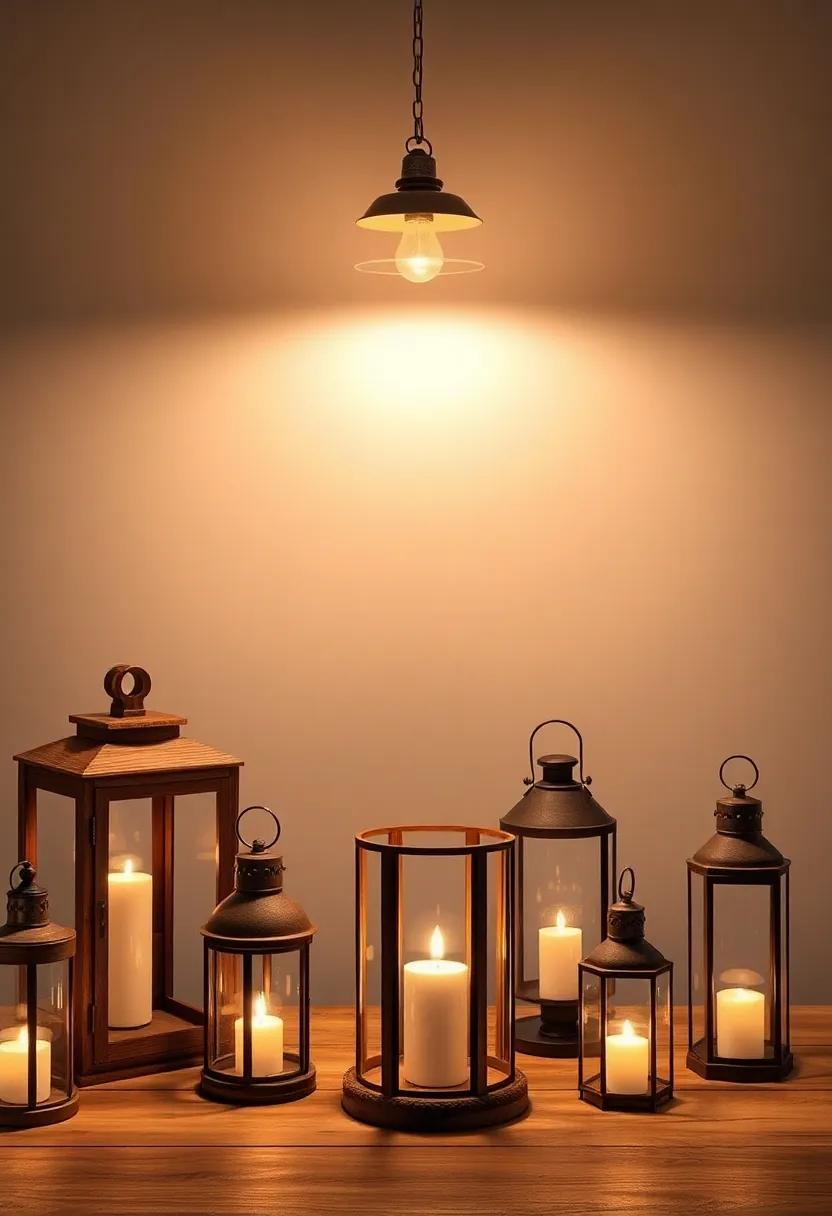 Creating ⁤Focal Points: Rustic lanterns that Steal the⁤ Spotlight