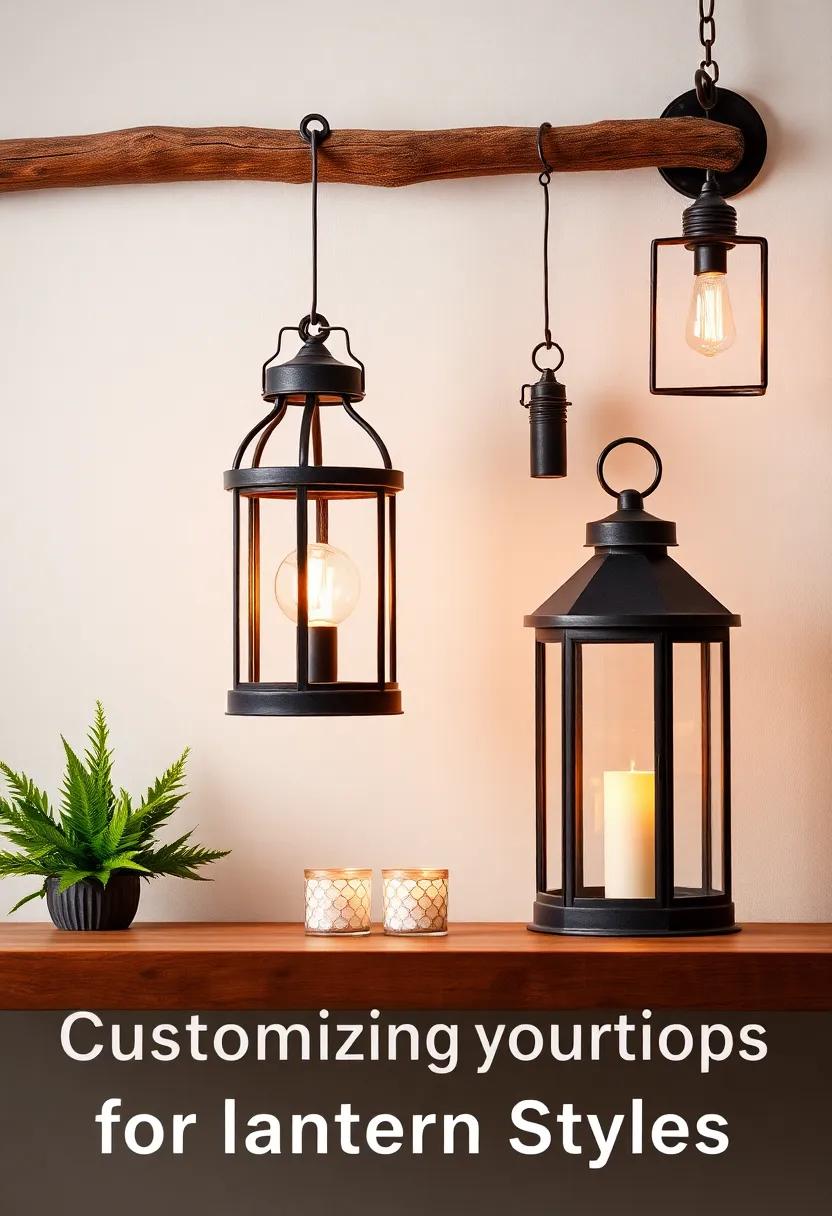 Customizing Your Look: Personalized⁣ Touches for ⁣Lantern Styles