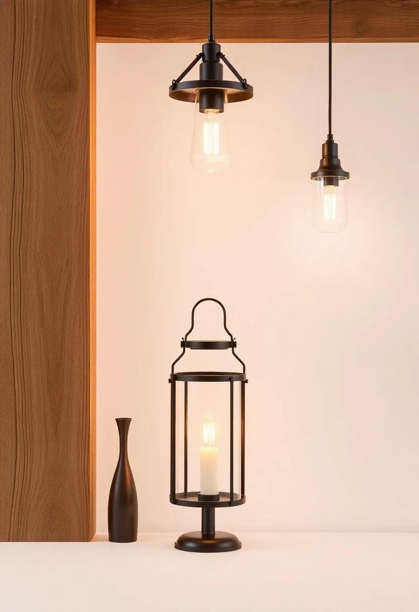 Exploring the ‍Allure ‌of‍ Rustic Lighting ​Fixtures with a Lantern ⁢Twist