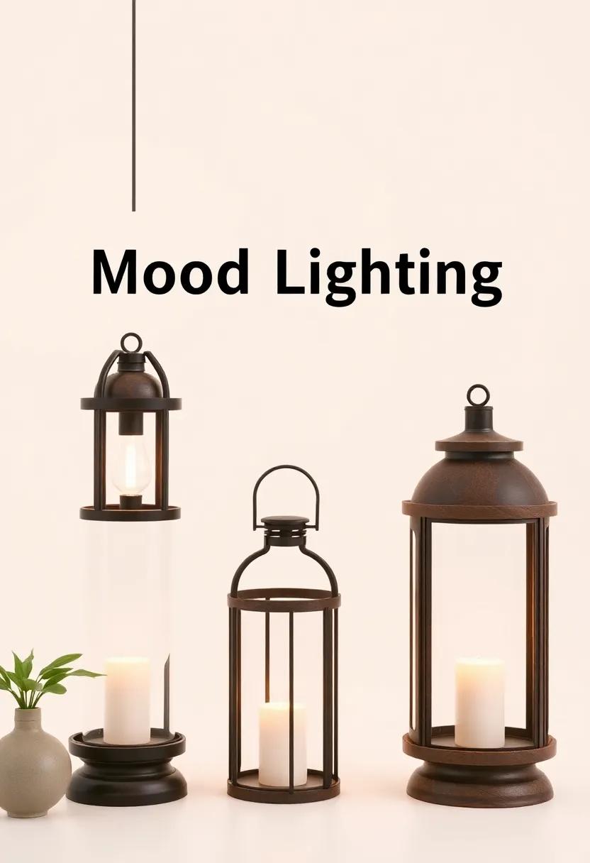 mood Lighting: Utilizing Lantern Fixtures for Inviting atmospheres