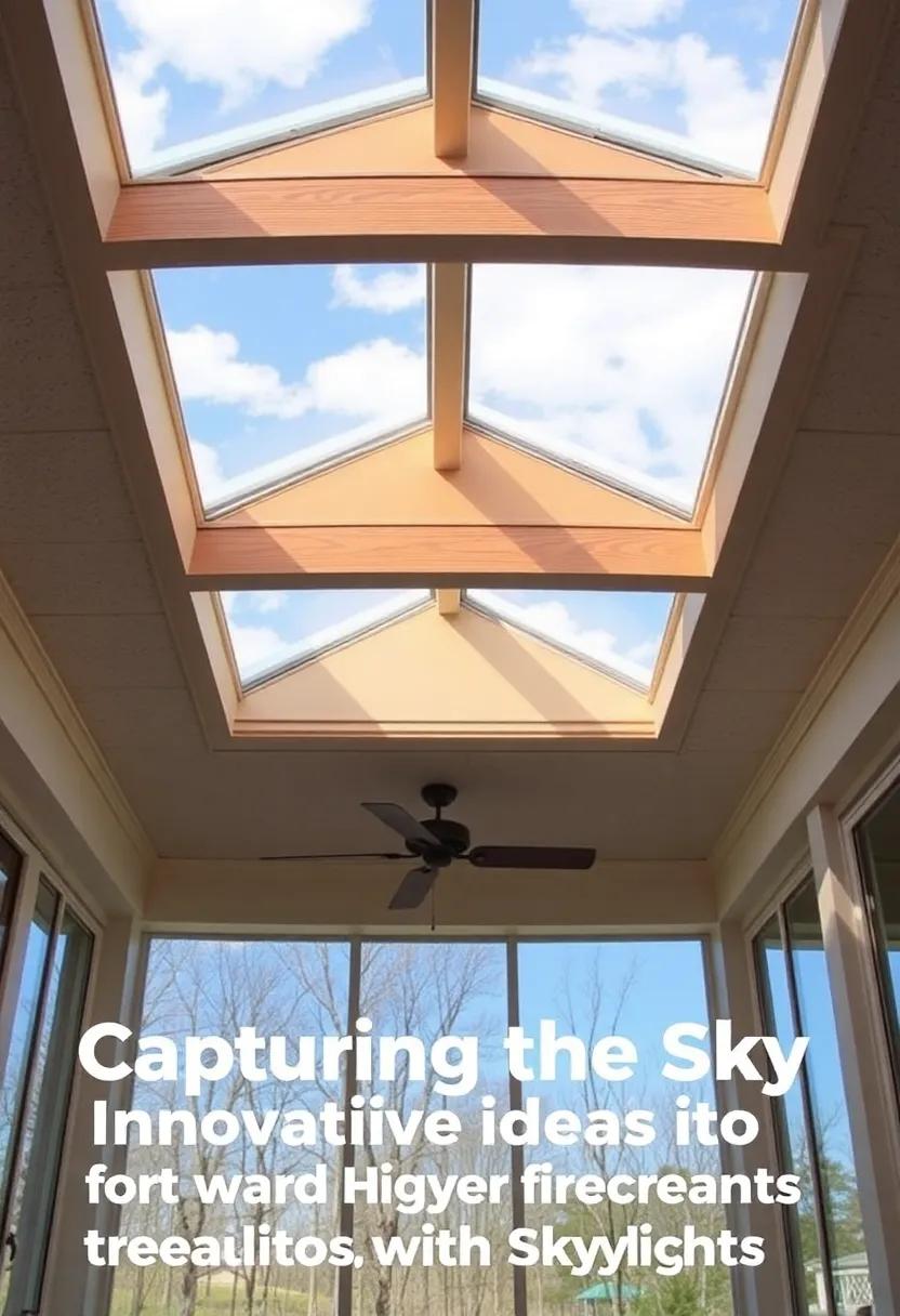 Capturing the⁤ Sky: Innovative Ideas for Ceiling Treatments with‍ Skylights