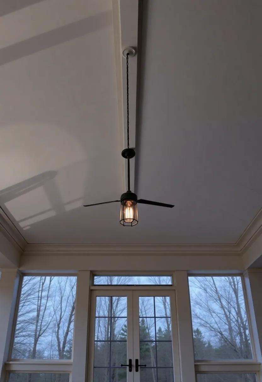 Illuminating Serenity Through Architectural Insight on Screened Porch Ceilings