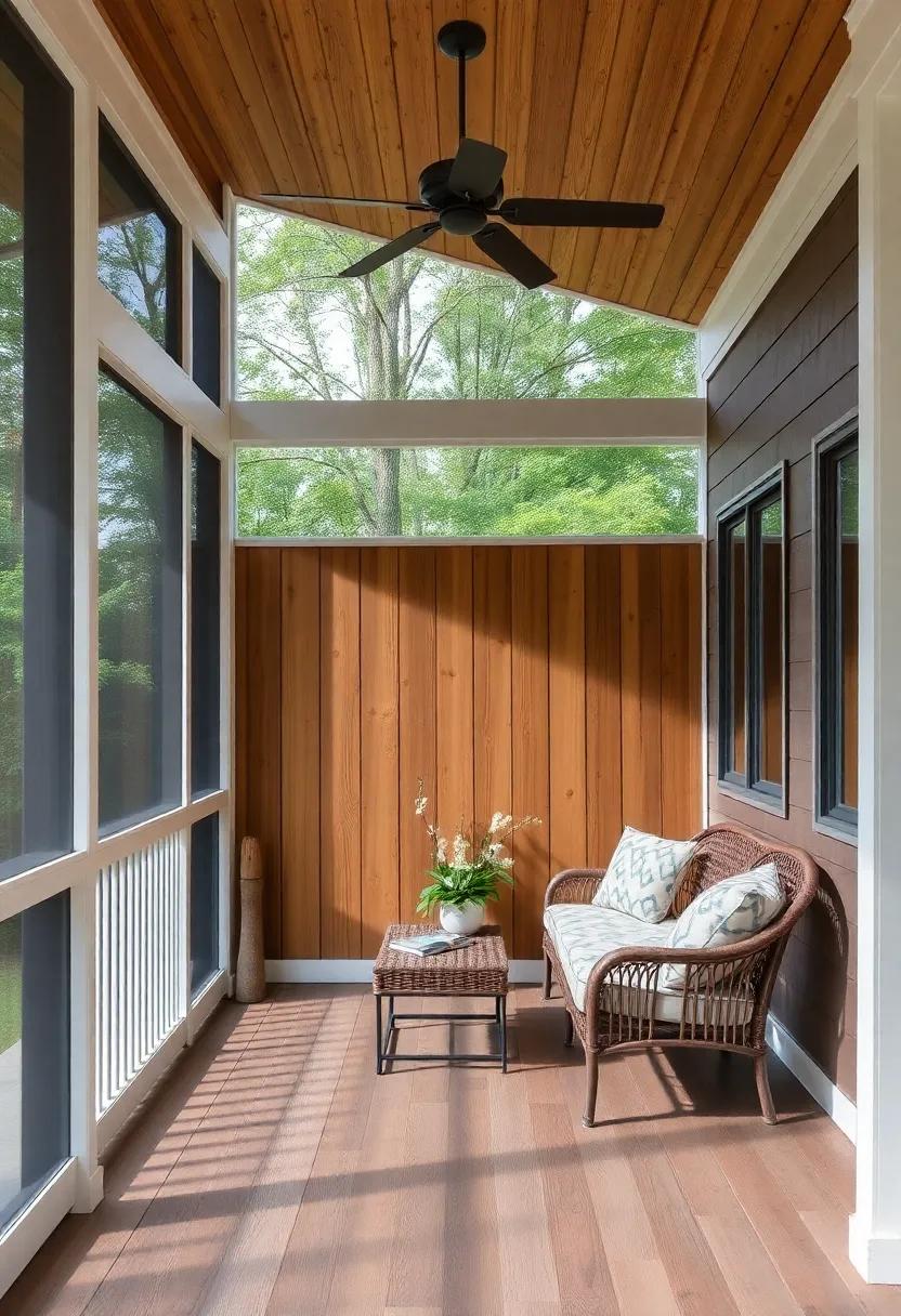 Incorporating Natural textures to Elevate the Ambiance of Your Porch