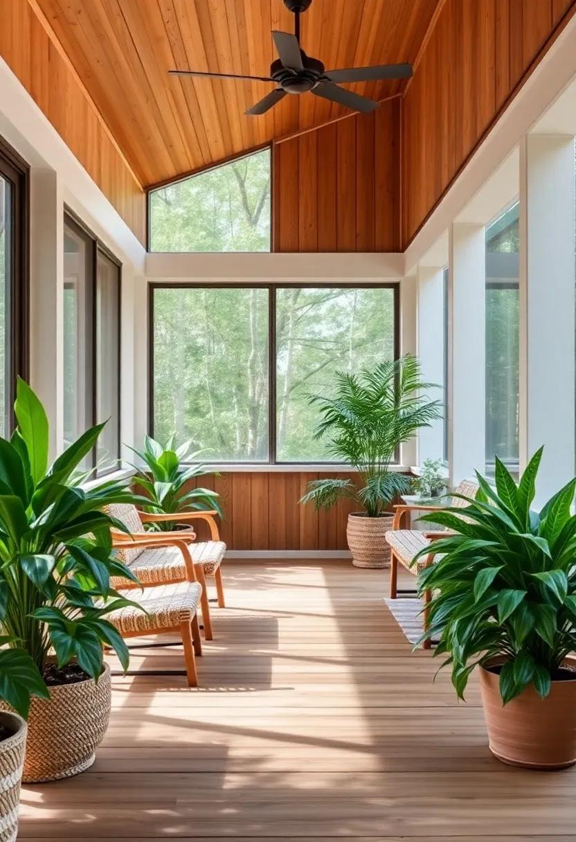 Inviting Nature Indoors: The Role of Plants in Porch Design