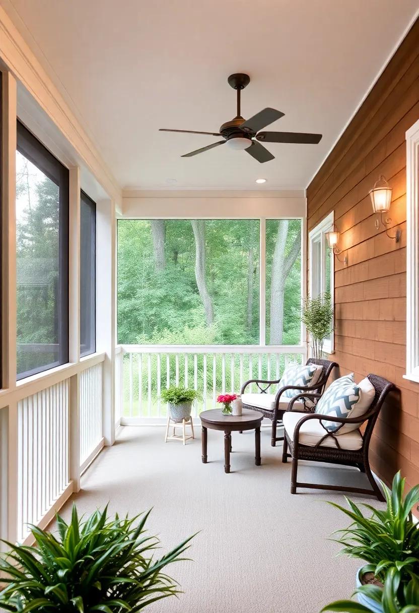 Stylish Lighting Solutions to Illuminate Your Screened Porch Evenings