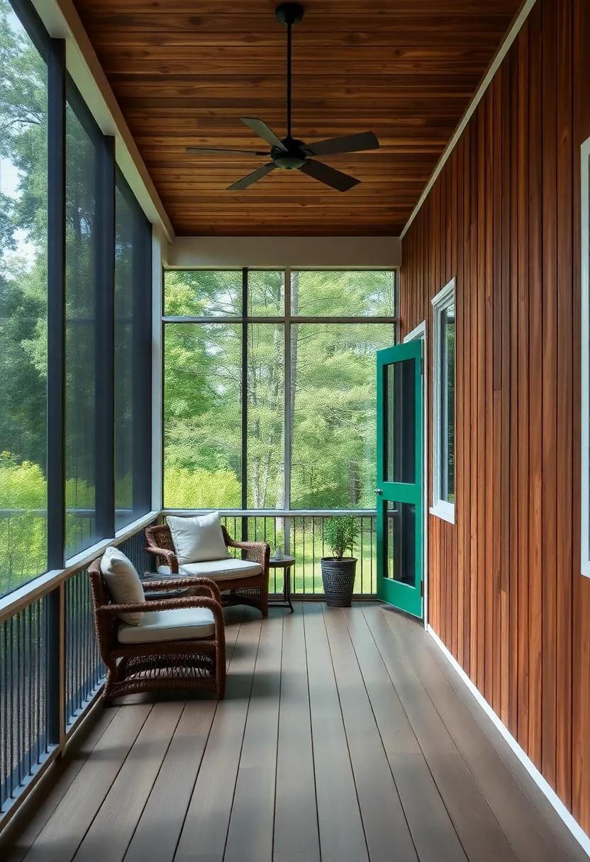 Sustainable Choices: eco-Friendly Materials for Your Screened Retreat