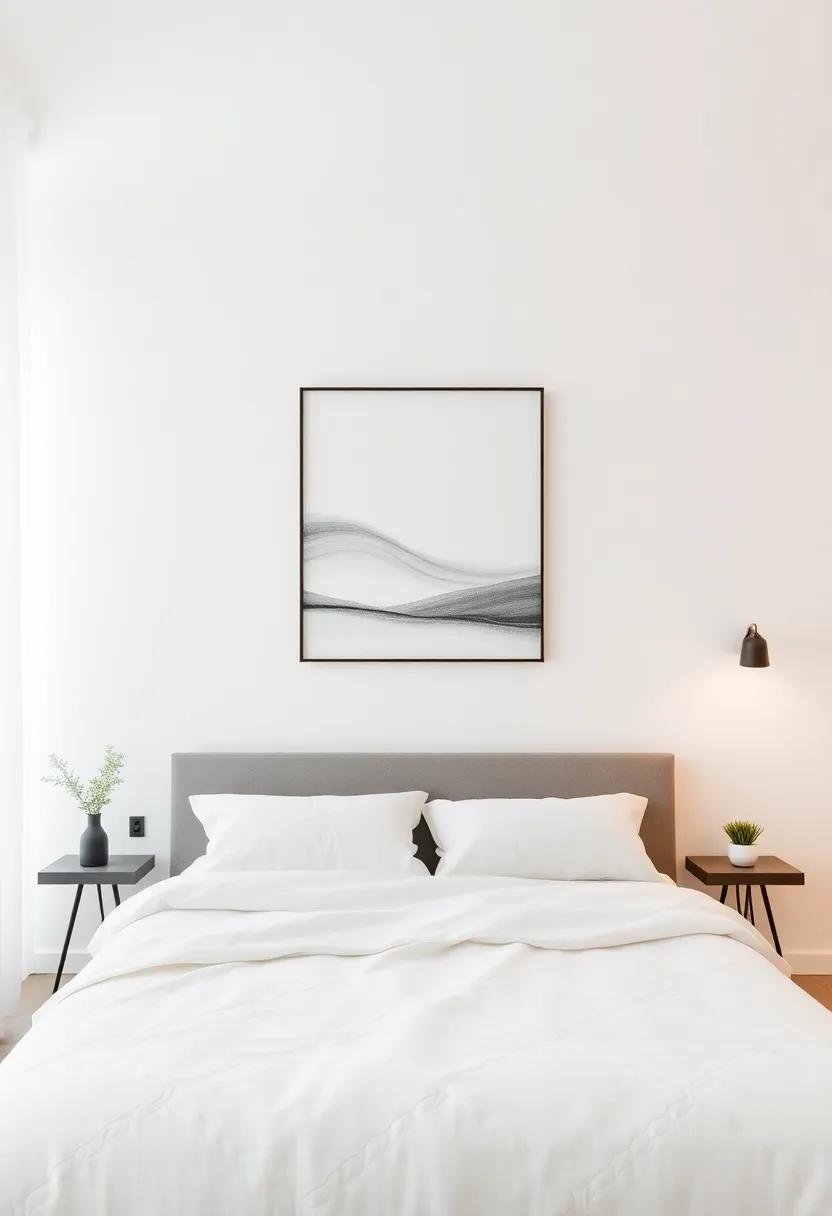 Embracing Minimalism for⁣ A Serene bedroom Atmosphere