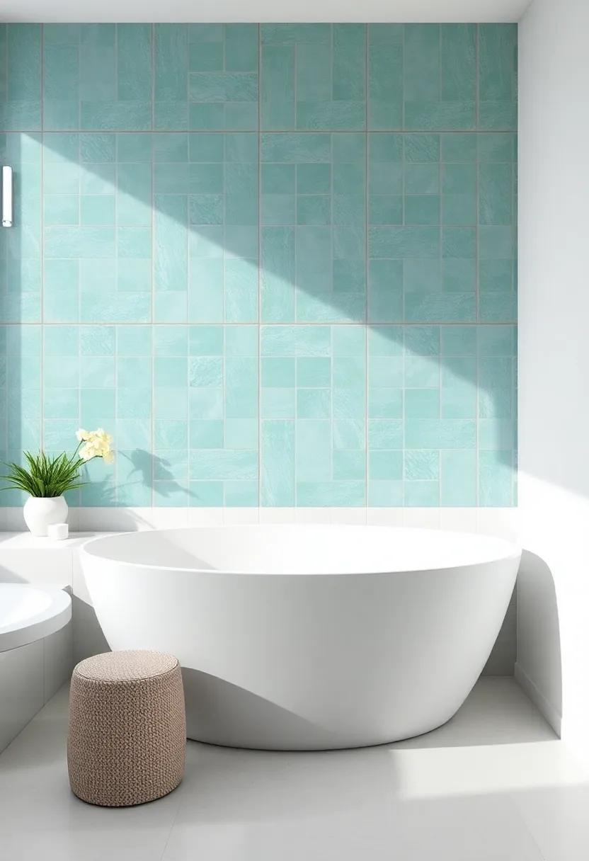 The ‍Art of ‌Statement Walls: How‍ to ⁢Showcase ​Unique Tile Designs in ​Your⁢ Bathroom