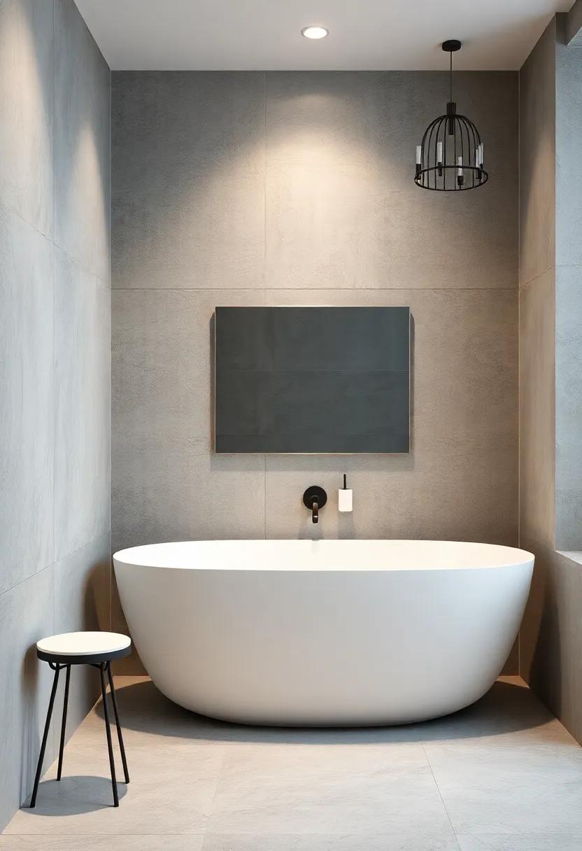 Cement ⁤and Concrete: Industrial Wall Finishes for ‌a Sleek, modern ⁢Edge