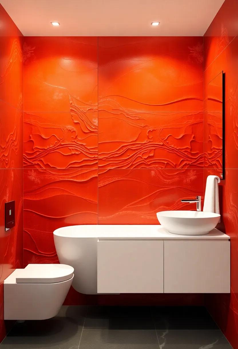 Infusion of‌ Color and Texture with 3D Wall Panels for Added ‌Depth