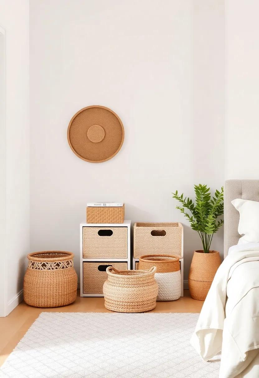 Decorative Bins ‍and Baskets ‍for⁣ Functional and ⁤Aesthetic ⁢Appeal