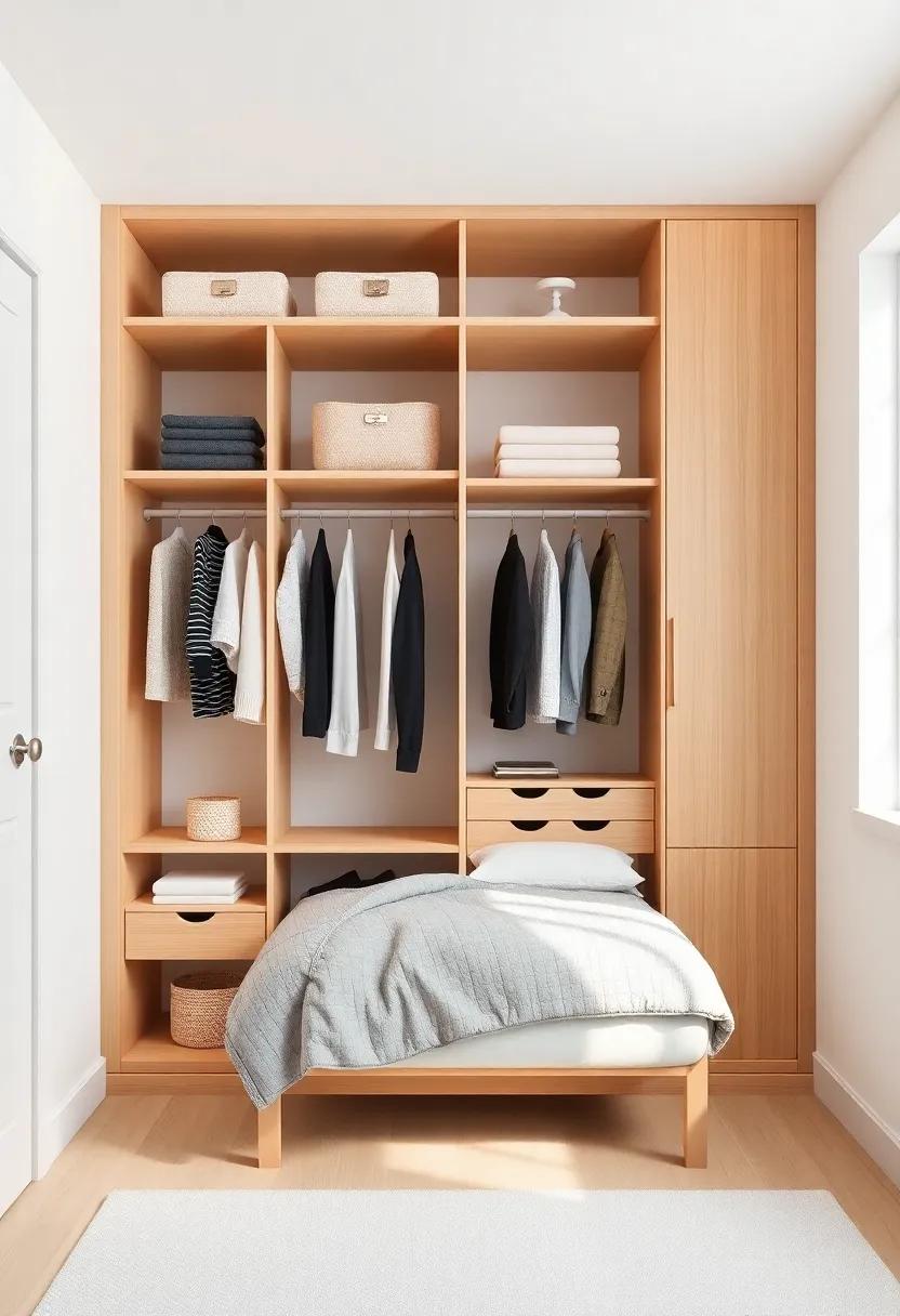 Utilizing‍ Open-Concept Wardrobes for ‌Effortless⁢ Organization