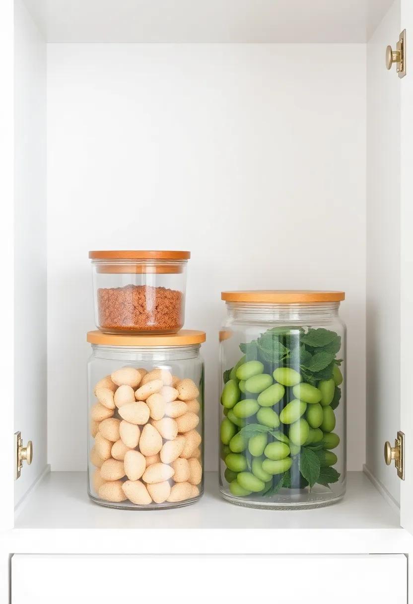 Utilizing ⁣Clear Containers for an⁣ Aesthetic and‌ Practical Kitchen Experience