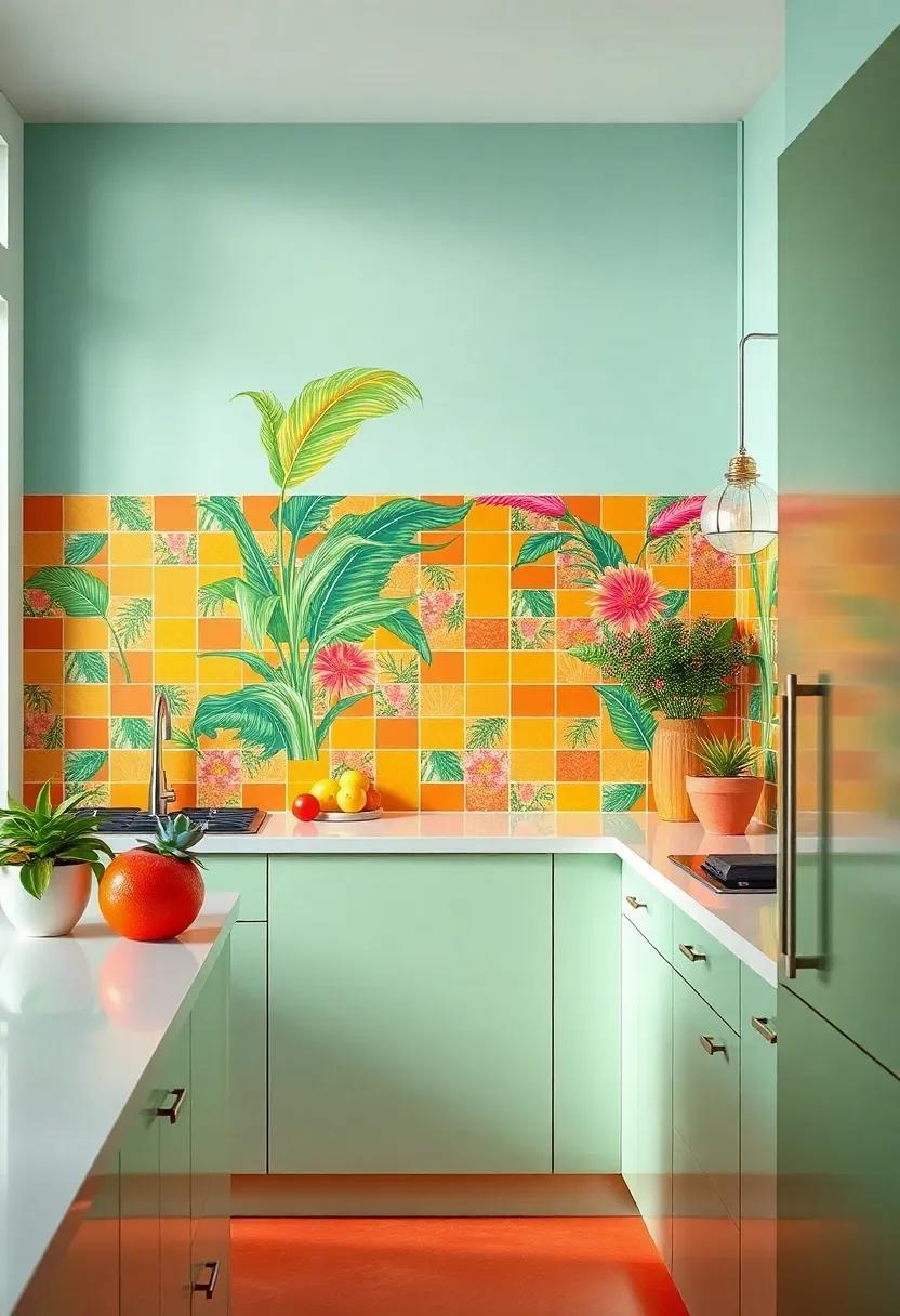 Bright and Bold:⁣ making a Statement ⁤with Colorful Tiles