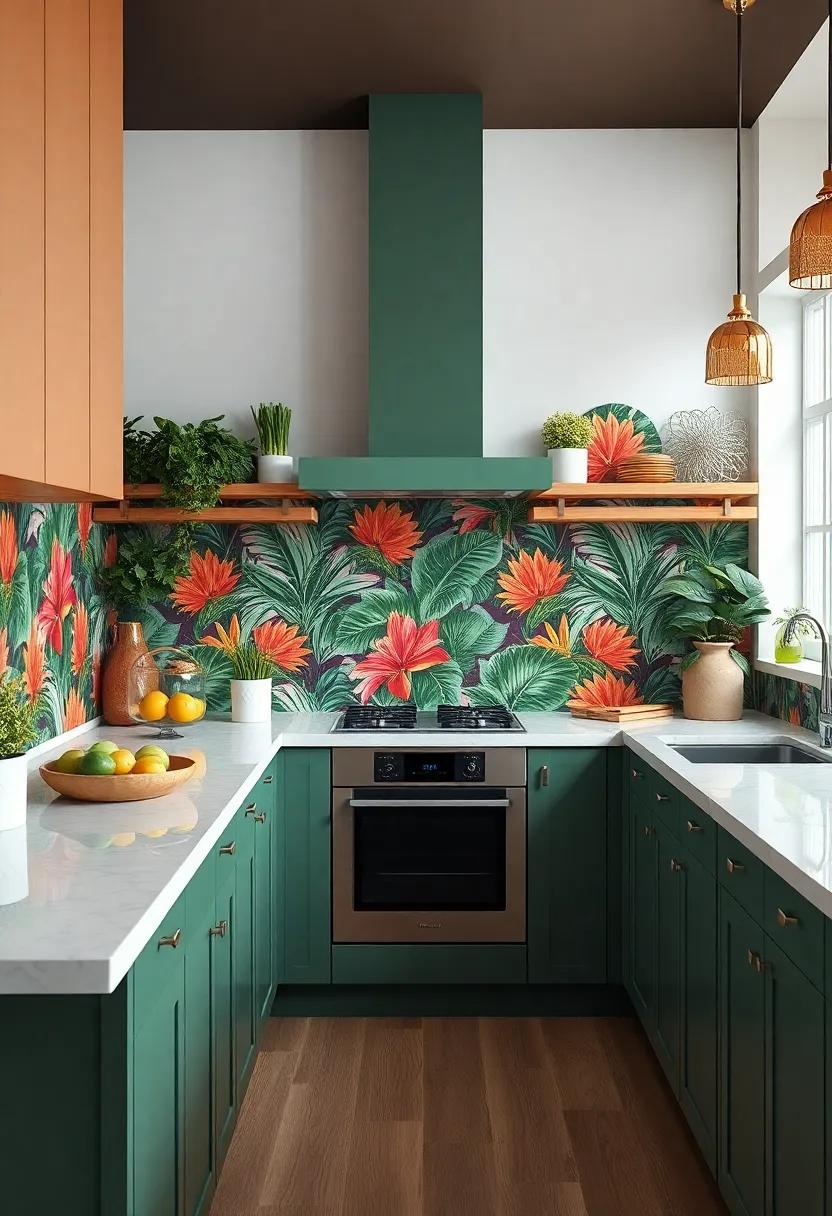 Embrace Tropical Colors to‌ Revitalize ⁢Your Kitchen Atmosphere