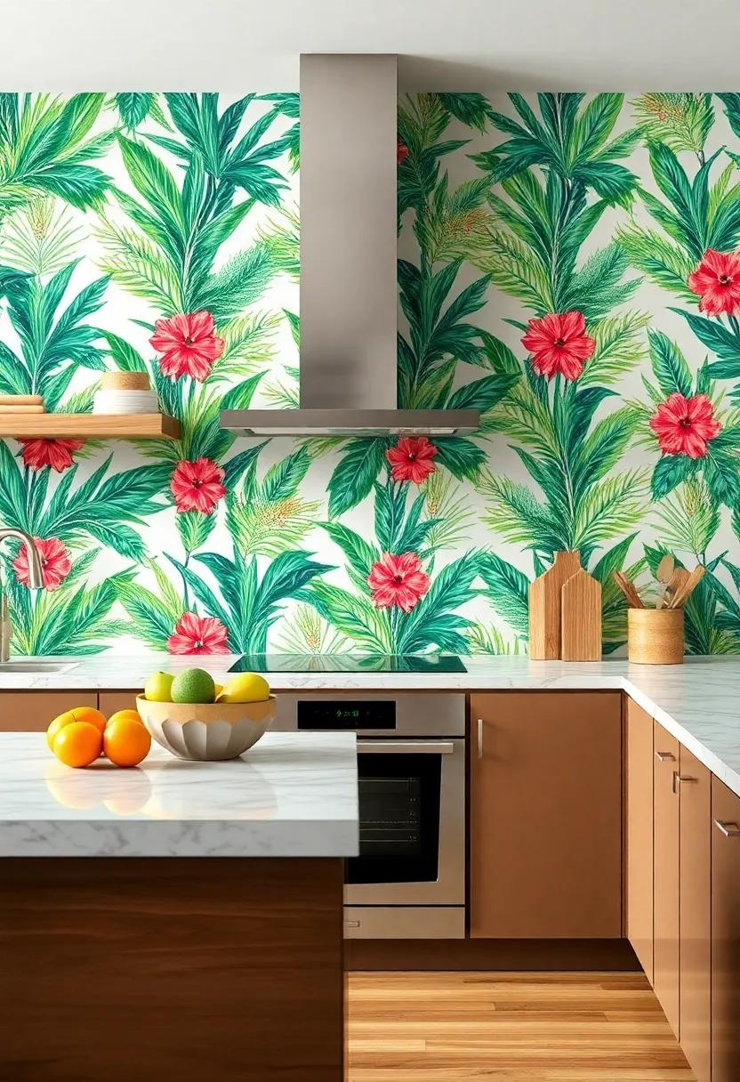 Exploring Exotic Patterns for⁣ an Island Vibe in Your Backsplash