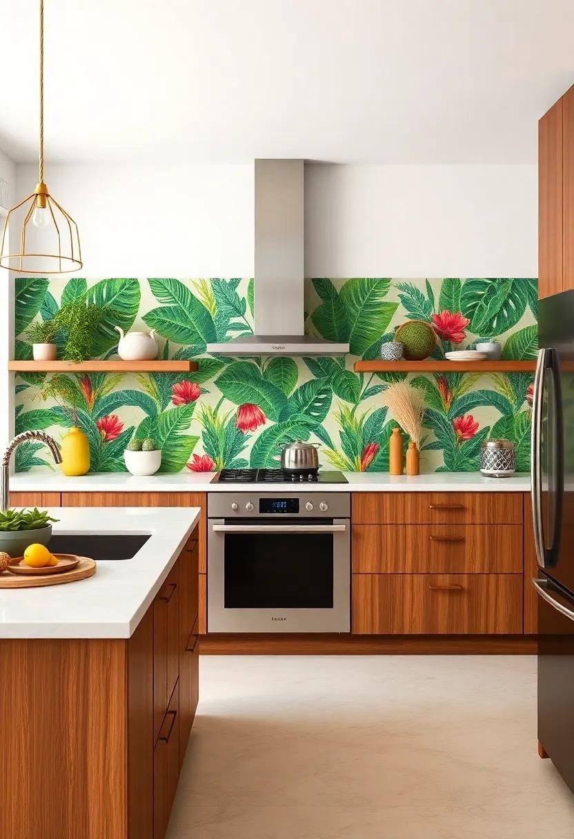 Innovative⁢ Ideas for Integrating‍ Tropical Themes in Your Kitchen