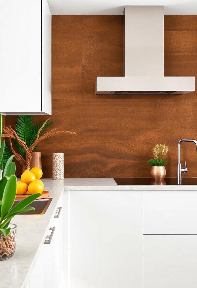 Layering Textures with Wood‍ and‌ Stone Elements in Backsplashes