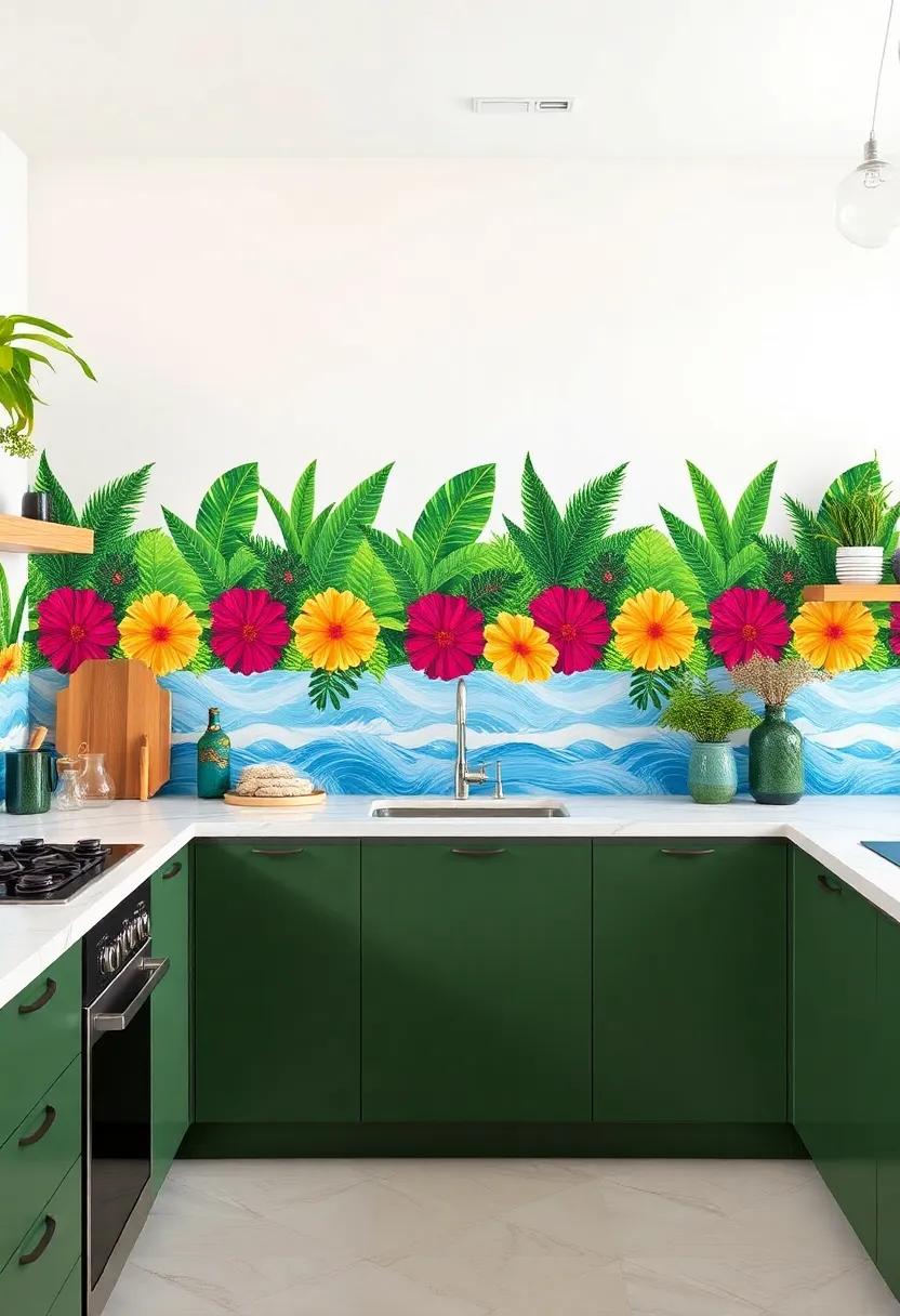 Unleashing Creativity⁤ with DIY Tropical Backsplash Projects