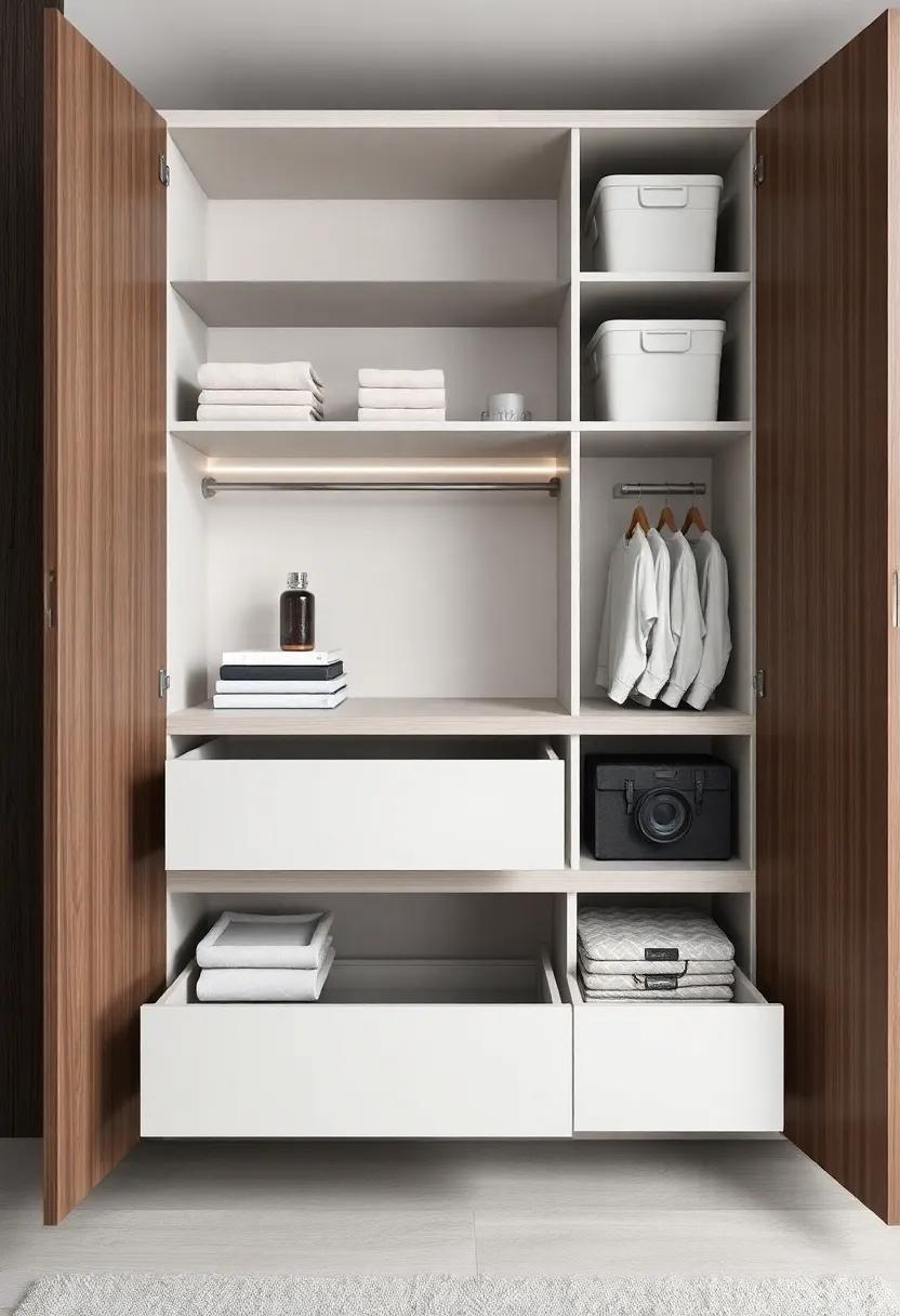 Incorporating ‌Multi-Functional Drawers⁣ to ⁣Keep Essentials Close at Hand