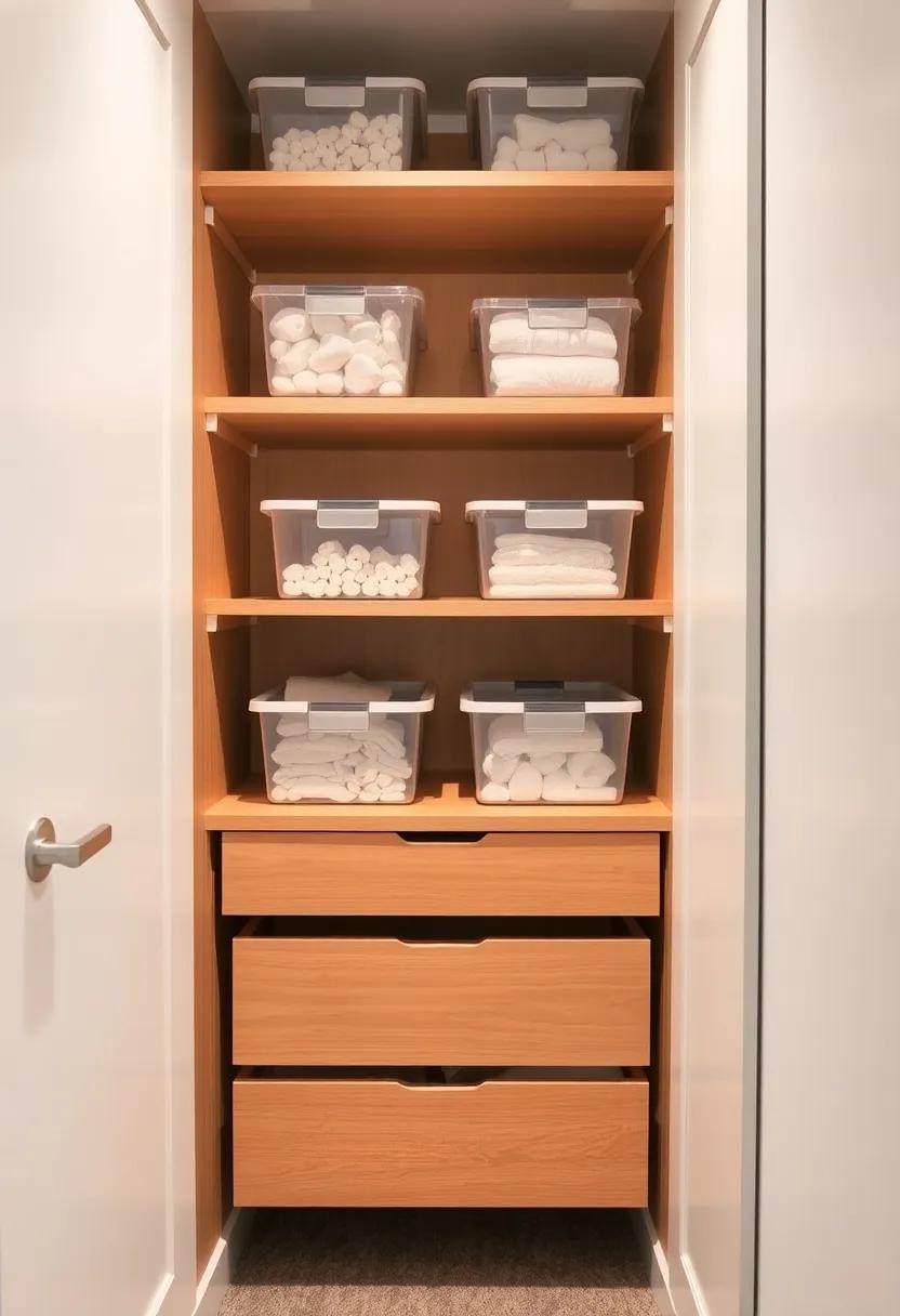 Utilizing Clear Storage Bins‍ to Keep Your Wardrobe Clutter-Free