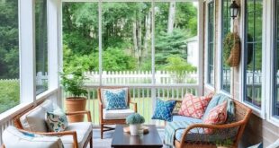 Embrace Coastal Charm: Transform Your Screened Porch with Nautical Decor Ideas