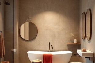 24 Inspiring Ideas for a Two-Tone Brown and Cream Bathroom Makeover