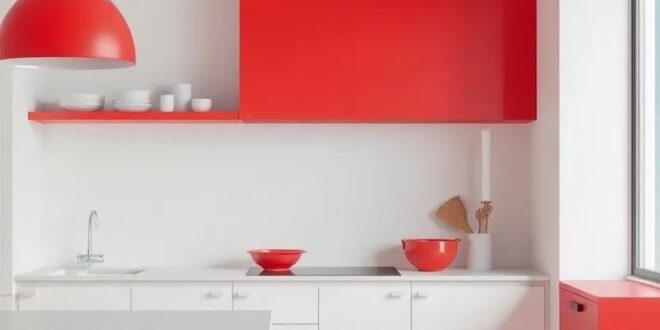 Revitalize Your Space: Embracing the Bold Charm of Red Kitchen Decor