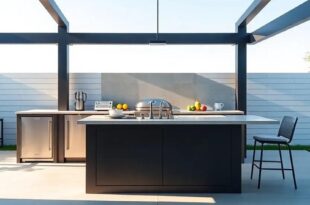 29 Stunning Outdoor Kitchens with Islands to Elevate Your Backyard Experience