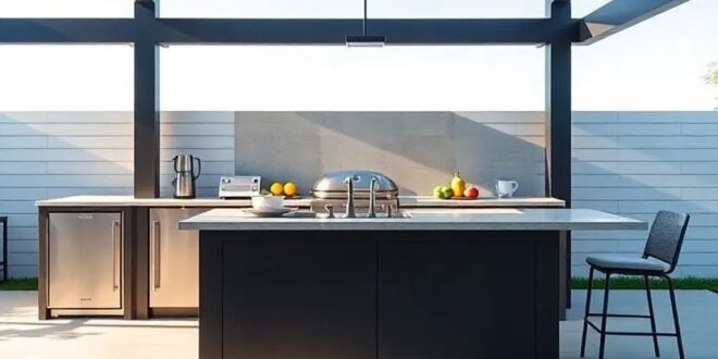 29 Stunning Outdoor Kitchens with Islands to Elevate Your Backyard Experience