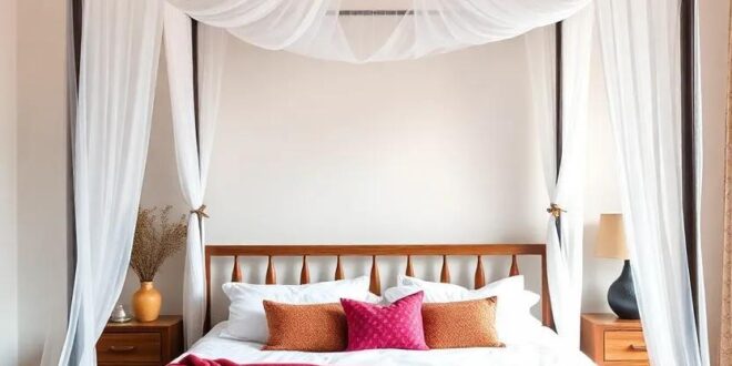 29 Enchanting Bohemian Bedrooms Featuring Dreamy Canopy Beds for Ultimate Comfort