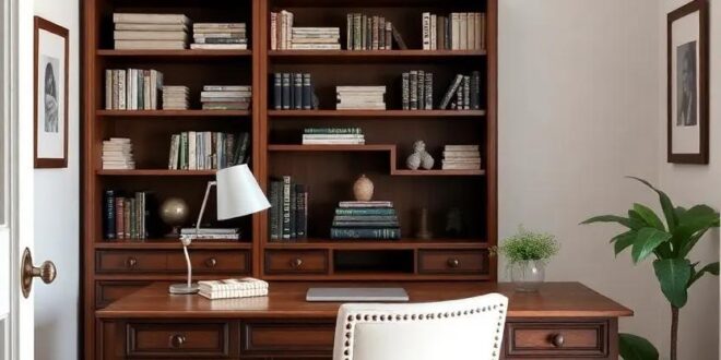 Timeless Charm: The Rise of Grandmillennial Home Offices with Antique Desks