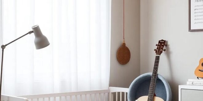 Harmonious Haven: Creating a Music-Inspired Girls Nursery