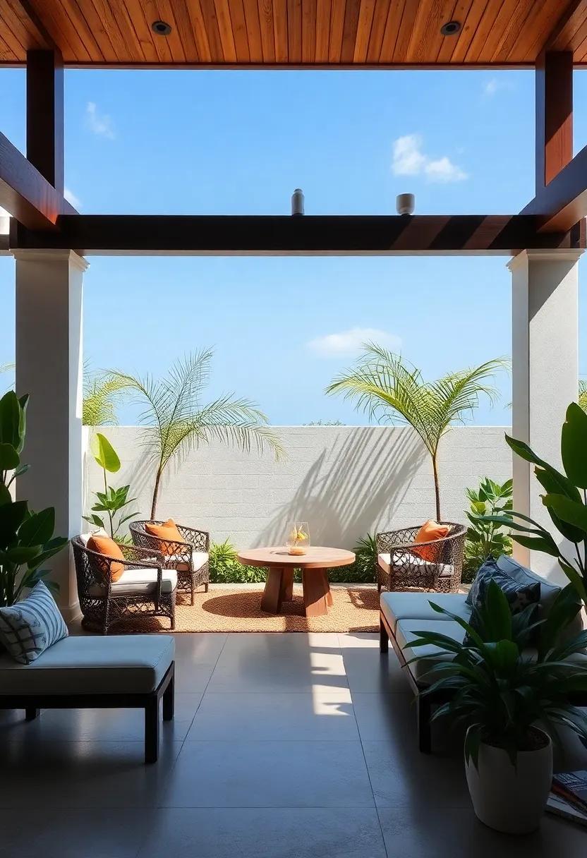 25 Inspiring Patio Ideas to Create Your Perfect Tropical Retreat