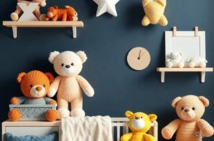 25 Adorable Boys Nursery Ideas Featuring Plush Toy Displays for Every Little Dreamer