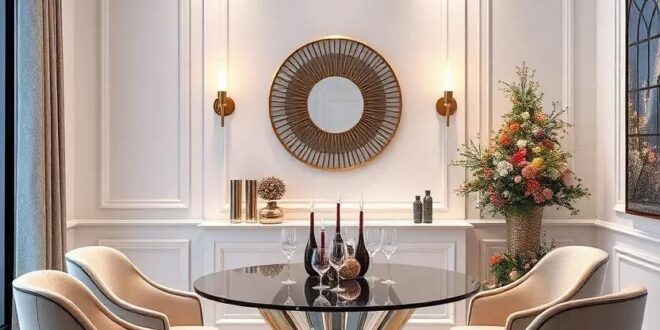 Transform Your Dining Room for New Year’s Eve: Glamorous Decor Ideas to Shine