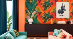 Embracing Boldness: Maximalist Patterns and Colors for Eclectic Interior Design