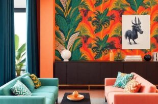 Embracing Boldness: Maximalist Patterns and Colors for Eclectic Interior Design