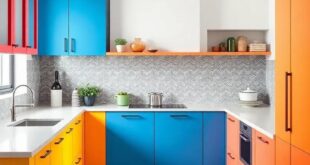Embracing Vibrance: The Rise of Maximalist Kitchens with Colorful Cabinets