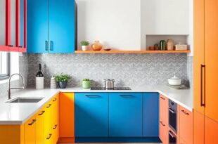 Embracing Vibrance: The Rise of Maximalist Kitchens with Colorful Cabinets