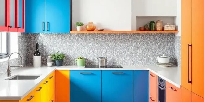 Embracing Vibrance: The Rise of Maximalist Kitchens with Colorful Cabinets