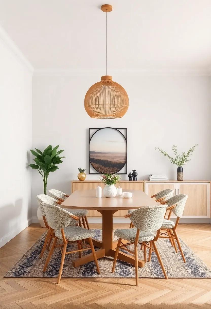 29 Eclectic Design Ideas to Create a Warm and Welcoming Dining Room Atmosphere