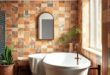 Embracing Charm: Crafting an Eclectic Bathroom Oasis with Vintage Tiles