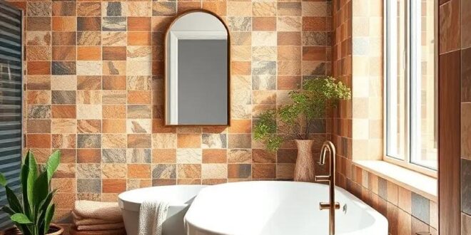 Embracing Charm: Crafting an Eclectic Bathroom Oasis with Vintage Tiles