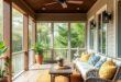 Transforming Your Screened Porch: Exploring Textured Flooring Finishes for Style and Comfort