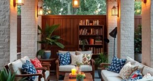 29 Charming Patio Ideas for Book Lovers to Create Their Perfect Reading Nook