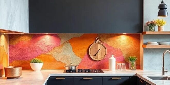 Vibrant Visions: Embracing Maximalist Kitchens with Colorful Backsplashes