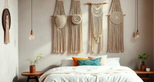 Elevate Your Space: Embracing Boho Vibes with Macrame Wall Hangings in the Bedroom
