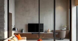 25 Stylish Living Room Partition Ideas with Sliding Doors for Modern Spaces