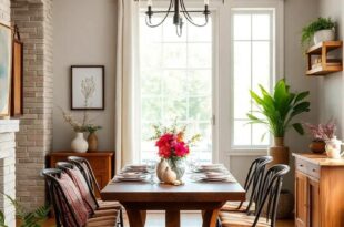 Charming Farmhouse-Style Dining Room Ideas for a Cozy and Inviting Atmosphere